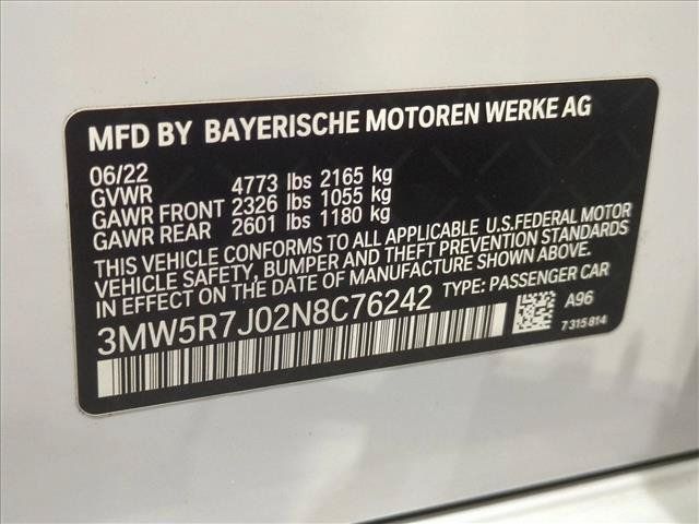 Used 2022 BMW 330i xDrive Sedan w/ Premium Package 2 AWD/4WD image 26