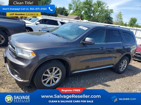 Used 2018 Dodge Durango SXT w/ Quick Order Package 2BB AWD/4WD image 1