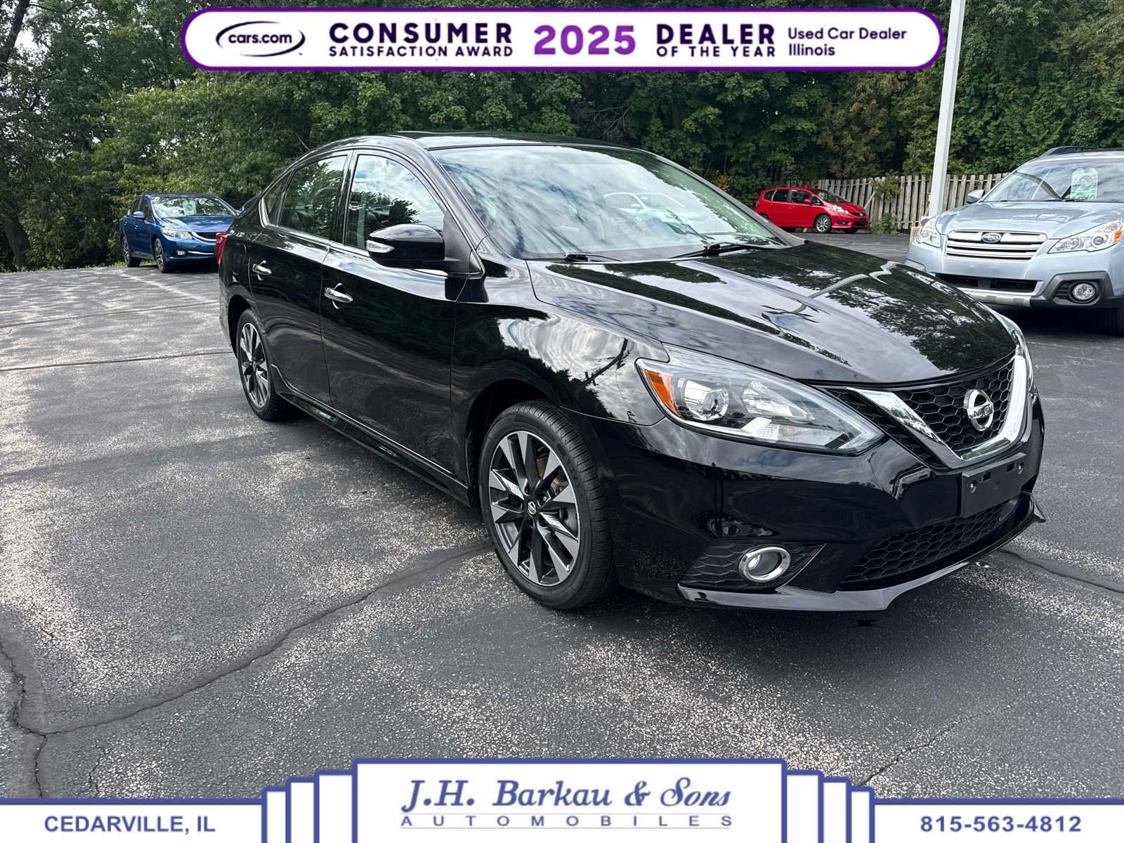 Used 2018 Nissan Sentra SR w/ Premium Package (P02) FWD image 1