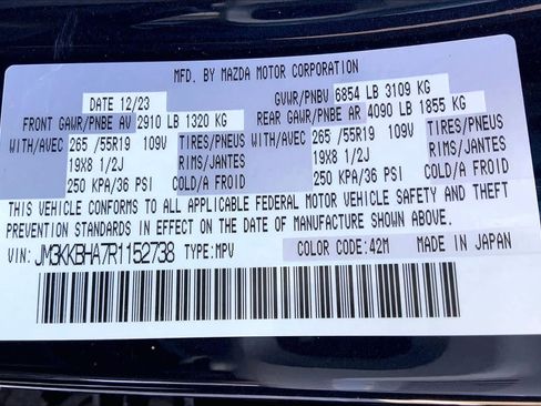 Used 2024 MAZDA CX-90 Plug-In Hybrid w/ Preferred image 34