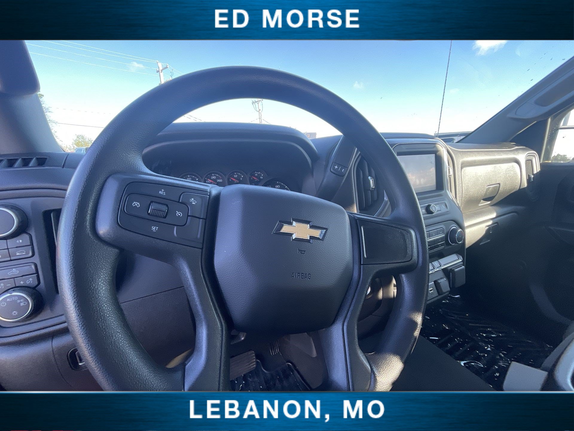 Certified 2025 Chevrolet Silverado 1500 Custom w/ Turbomax Blackout Package AWD/4WD image 10