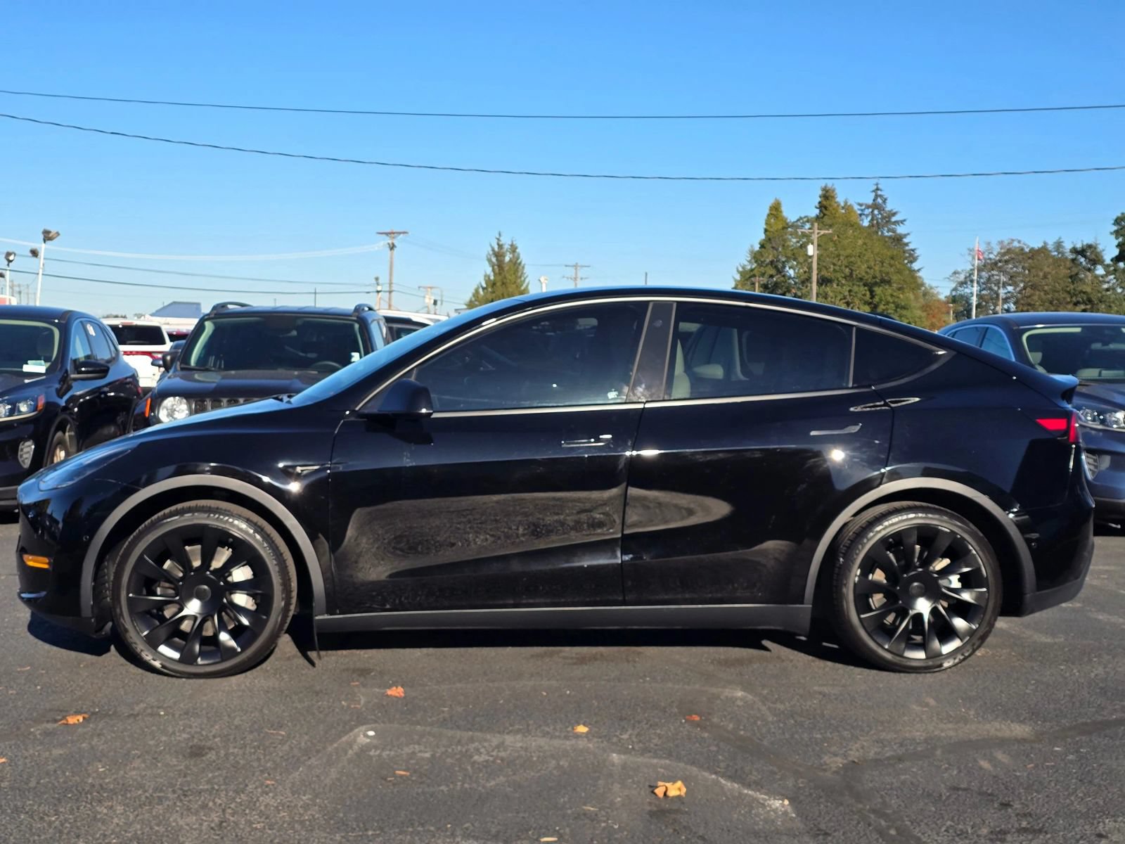 Used 2021 Tesla Model Y Long Range AWD/4WD image 2