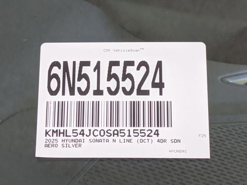 New 2025 Hyundai Sonata N Line FWD image 25