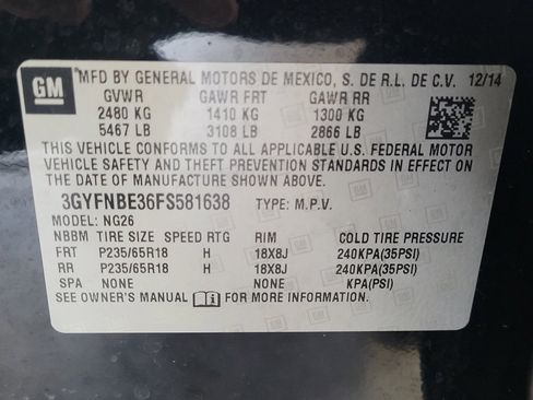 Used 2015 Cadillac SRX Luxury image 33