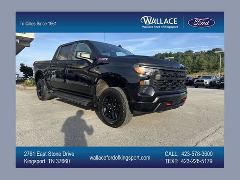Used 2024 Chevrolet Silverado 1500 Custom Trail Boss AWD/4WD image 1