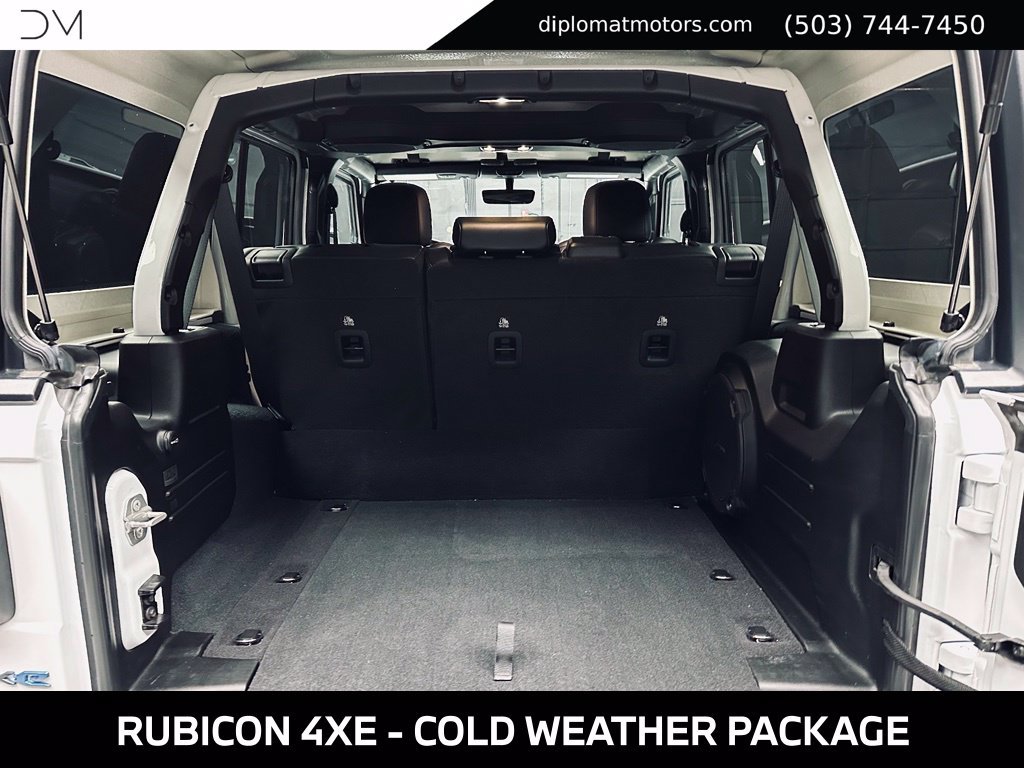 Used 2023 Jeep Wrangler Unlimited Rubicon 4xe w/ Cold Weather Group AWD/4WD image 50