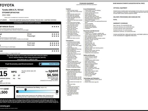 Used 2015 Toyota Tundra SR5 image 27