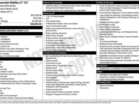Used 2023 Chevrolet Malibu LT image 33