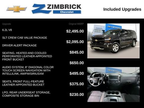 Used 2015 GMC Sierra 1500 SLT w/ SLT Crew Cab Value Package image 11