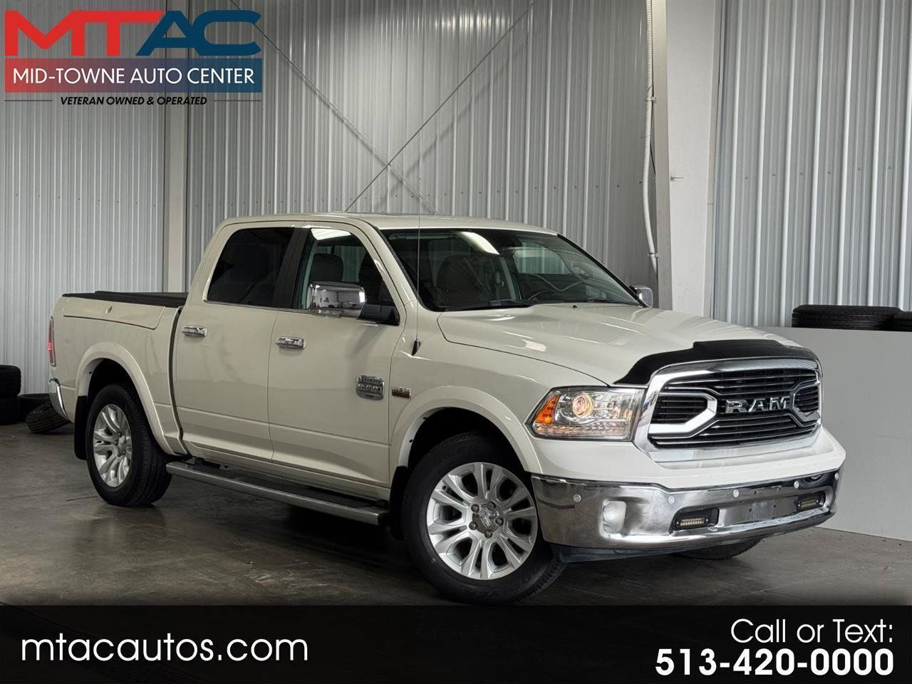 Used 2017 RAM 1500 Laramie Longhorn w/ Protection Group AWD/4WD image 1
