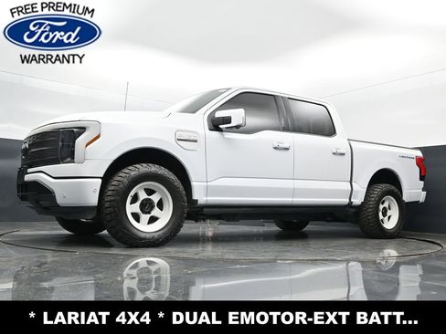 Used 2023 Ford F150 Lightning Lariat w/ Equipment Group 511A High AWD/4WD image 24