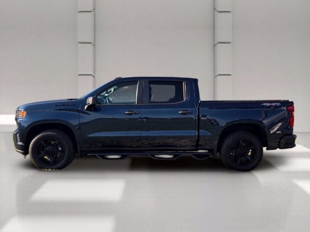 Certified 2021 Chevrolet Silverado 1500 Custom w/ LPO, Dark Essentials Package AWD/4WD image 2