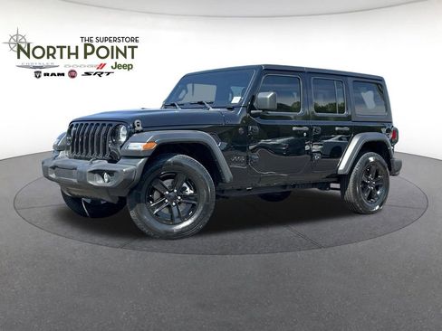 Certified 2022 Jeep Wrangler Unlimited Sport AWD/4WD image 1