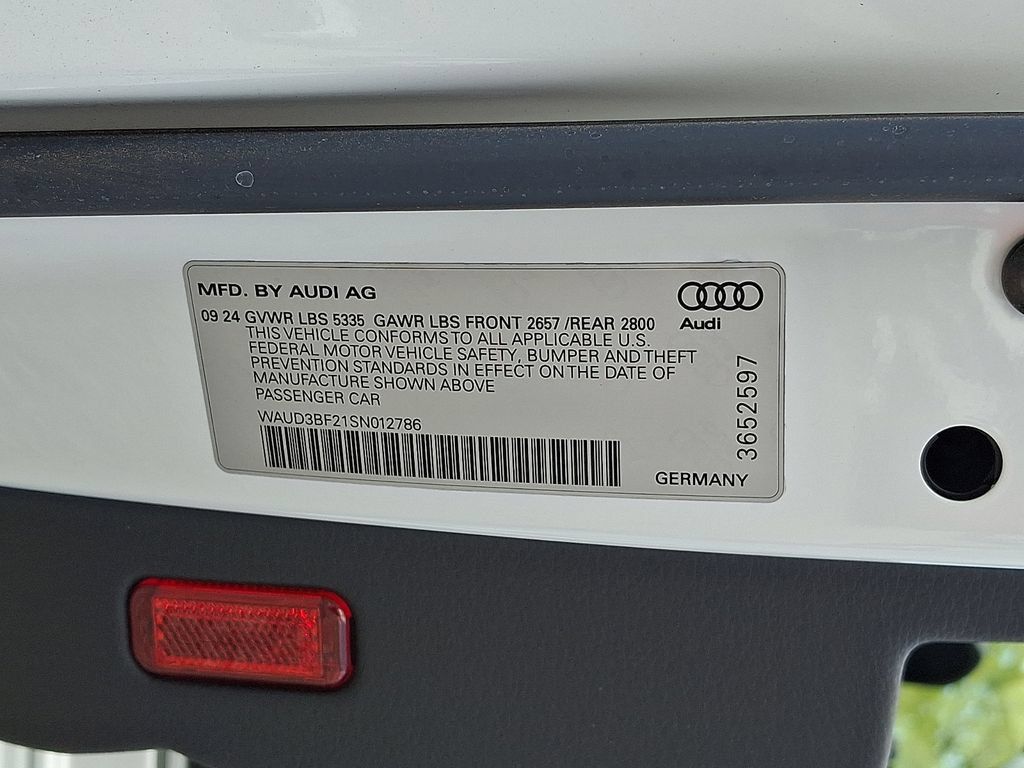 Used 2025 Audi A6 2.0T Premium w/ Convenience Plus Package AWD/4WD image 28