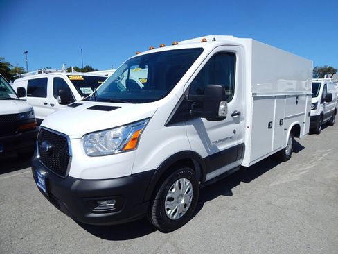 Used 2022 Ford Transit 350 w/ Interior Upgrade Package RWD image 1