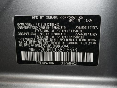 Used 2025 Subaru Crosstrek 2.5i Premium image 42