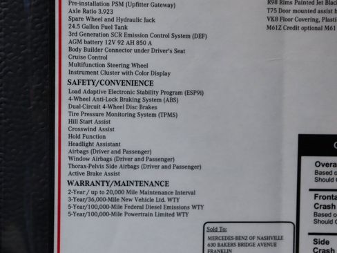 New 2025 Mercedes-Benz Sprinter 2500 image 47