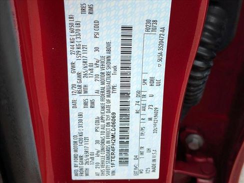 Certified 2021 Ford Ranger XLT w/ Equipment Group 301A Mid image 24