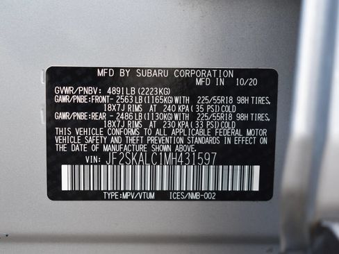 Used 2021 Subaru Forester Sport AWD/4WD image 70