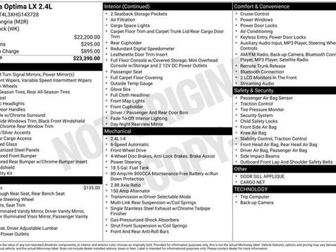 Used 2017 Kia Optima LX image 26