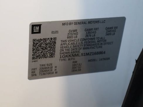 Used 2021 GMC Acadia SLT FWD image 38