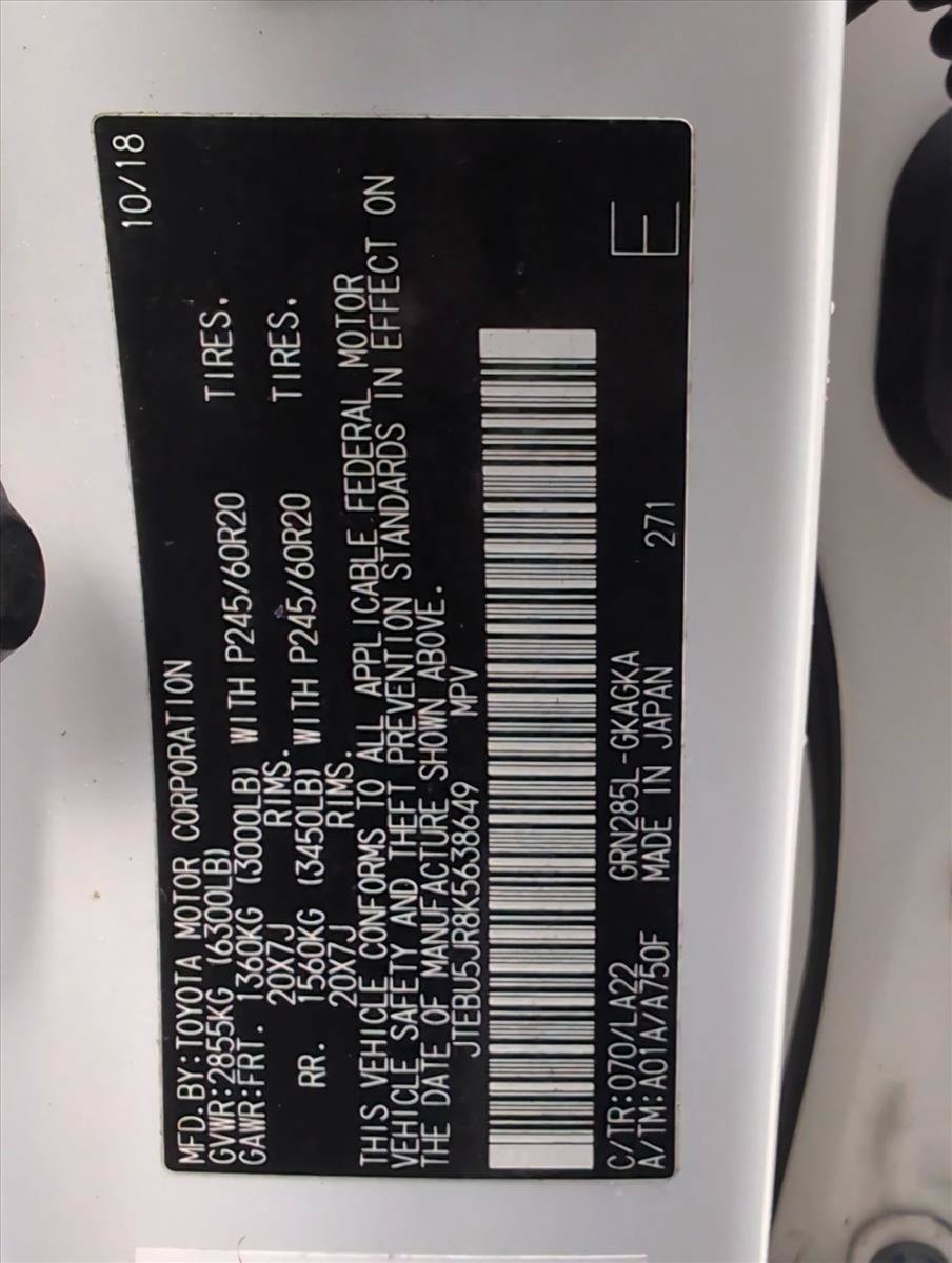Used 2019 Toyota 4Runner Limited AWD/4WD image 30