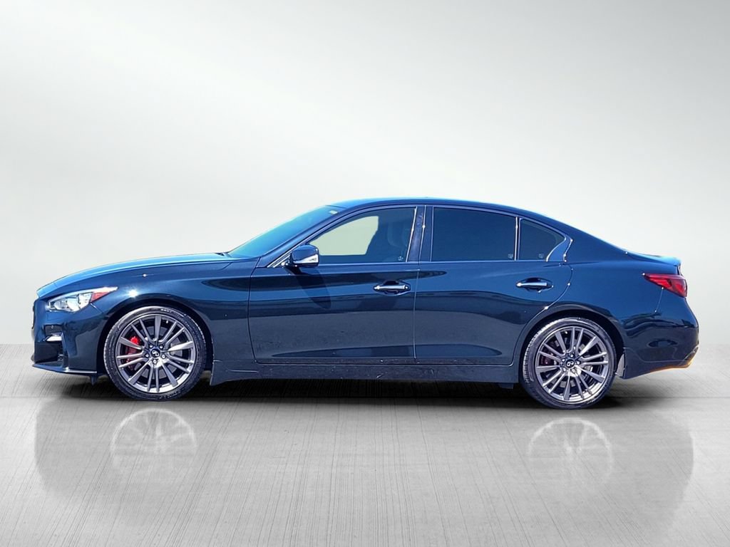 Used 2023 INFINITI Q50 Red Sport 400 w/ Black Opal Edition RWD image 7