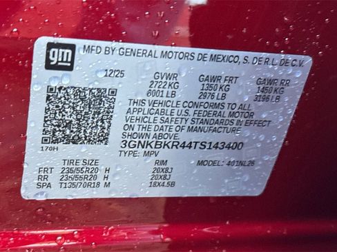 New 2026 Chevrolet Blazer RS image 28