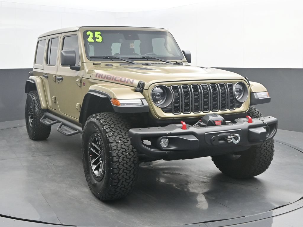 Used 2025 Jeep Wrangler Unlimited Rubicon AWD/4WD image 1