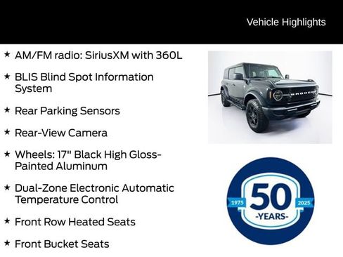 Certified 2025 Ford Bronco Big Bend AWD/4WD image 11