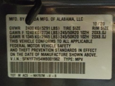 Used 2021 Honda Passport EX-L image 33