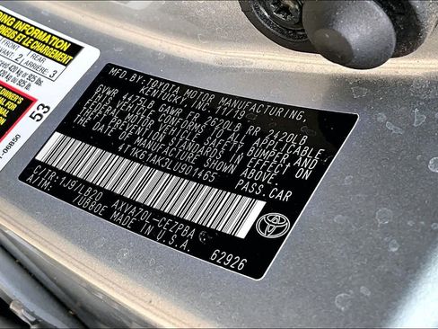 Used 2020 Toyota Camry XSE FWD image 33