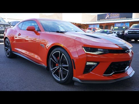 Used 2018 Chevrolet Camaro SS w/ Hot Wheels Edition RWD image 1