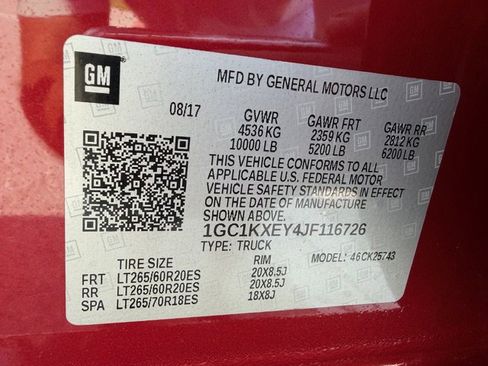 Used 2018 Chevrolet Silverado 2500 High Country w/ Duramax Plus Package image 19