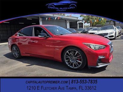 Used 2018 INFINITI Q50 Red Sport 400 w/ Sensory Package (Sport)