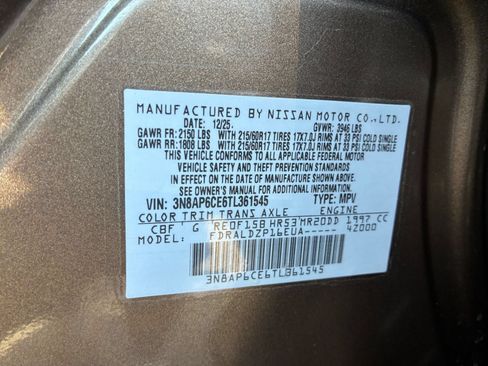 Used 2026 Nissan Kicks SV FWD image 28
