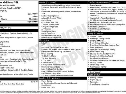 Used 2025 Hyundai Kona SEL image 22