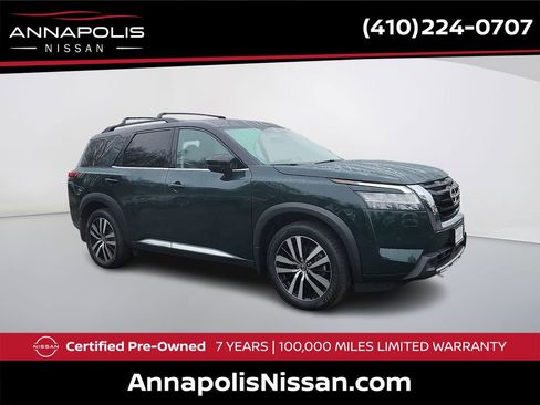 Certified 2023 Nissan Pathfinder Platinum w/ Cargo Package AWD/4WD image 1