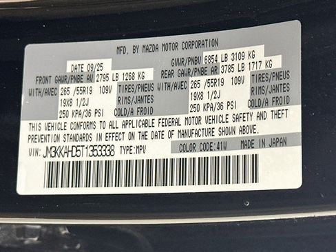Used 2026 MAZDA CX-90 3.3 Turbo w/ Select Package AWD/4WD image 12