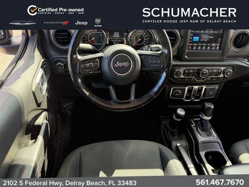 Certified 2022 Jeep Wrangler Unlimited Sport AWD/4WD image 12