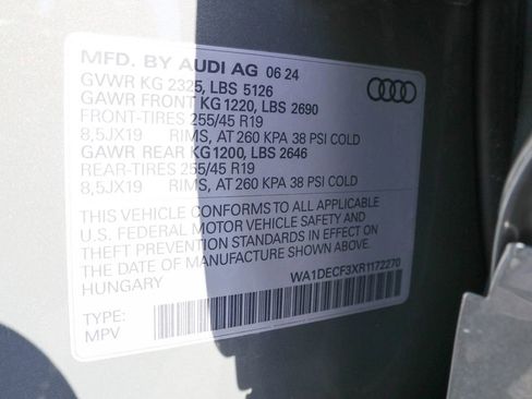 Used 2024 Audi Q3 2.0T Premium w/ Convenience Package image 68