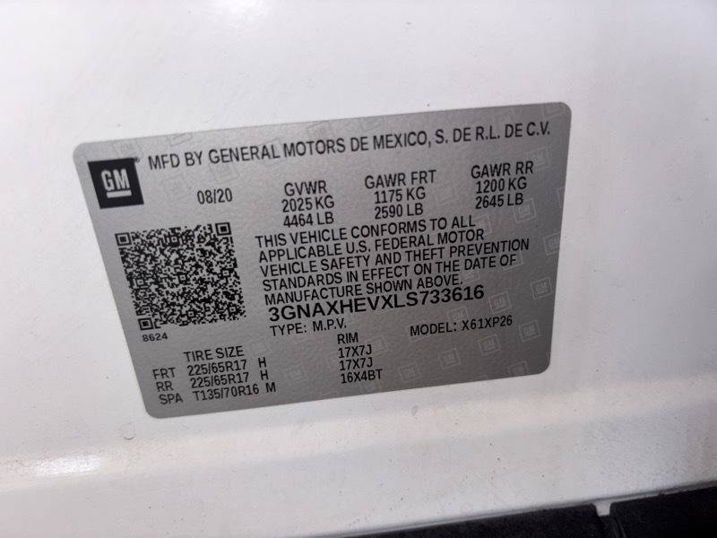 Used 2020 Chevrolet Equinox LS w/ LS Convenience Package FWD image 9