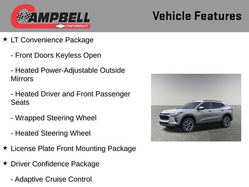 New 2026 Chevrolet Trax LT w/ Driver Confidence Package FWD image 5
