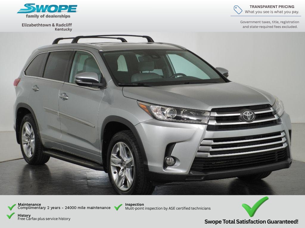 Used 2018 Toyota Highlander Limited AWD/4WD image 1