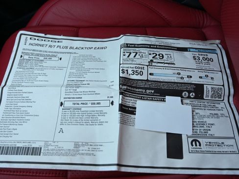 Used 2024 Dodge Hornet R/T Plus w/ R/T Blacktop Package image 36