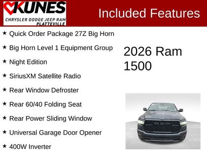 New 2026 RAM 1500 4x4 Crew Cab