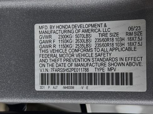 Certified 2023 Honda CR-V Sport image 38