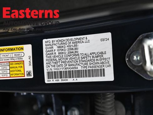 Used 2024 Honda Accord EX image 35