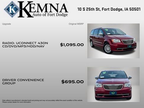 Used 2015 Chrysler Town & Country Touring-L w/ Driver Convenience Group image 4