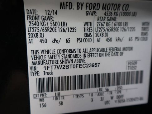 Used 2015 Ford F250 Lariat w/ Lariat Ultimate Package AWD/4WD image 47